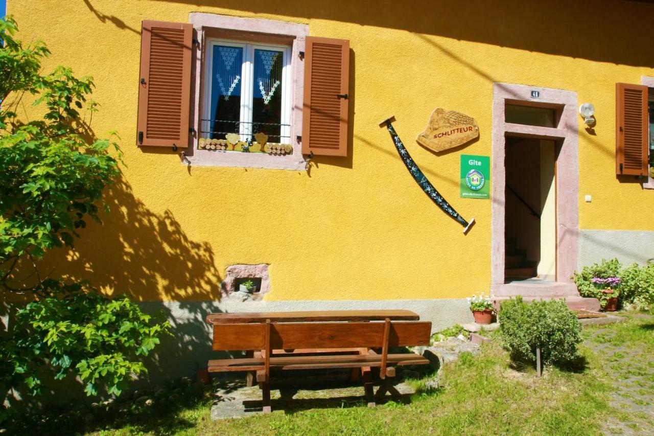Gite Schlitteur Et Sapiniere Breitenbach Zewnętrze zdjęcie